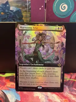 Mornsong Aria (Extended Art) Lorwyn Eclipsed Foil NM - Image 1