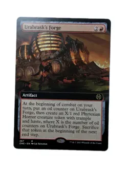 MTG Urabrask's Forge Extended Art - Phyrexia: All Will Be One #387 - Image 1