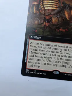 MTG Urabrask's Forge Extended Art - Phyrexia: All Will Be One #387 - Image 5