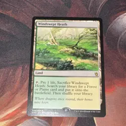 Windswept Heath X1 Mtg Khans Of Tarkir Nm - Image 1