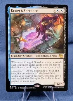 Krang and Shredder - Teenage Mutant Ninja Turtles - MtG- NM - Image 1
