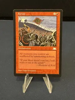 MTG - Magic The Gathering - Fervor - Weatherlight - NP/ LN! - Image 1