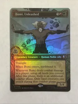 Bumi, Unleashed (Showcase) Avatar: The Last Airbender Foil - Image 1
