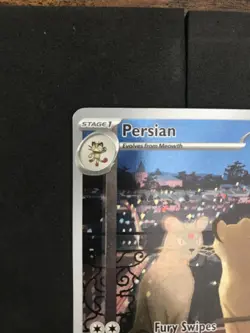 Pokemon TCG Persian Shrouded Fable Holo Illustration Card 078/064 - Image 2