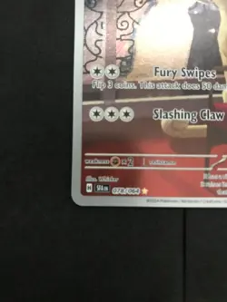 Pokemon TCG Persian Shrouded Fable Holo Illustration Card 078/064 - Image 4