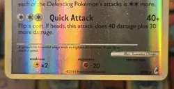 Pidgeot 30/95 Call of Legends Reverse Pokemon Misprint Alignment Shift Error LP - Image 3