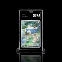 Pokemon Scarlet & Violet 151 ETB Promo Snorlax 051 TAG 8.5 Black Star Promo - Image 1