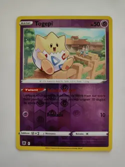 Carte Pokemon - Togepi reverse 055/189 - Astres Radieux EB10 - Image 1