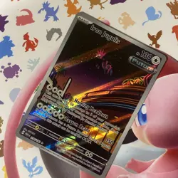Iron Jugulis Full Art Illustration Rare 216/182 Paradox Rift, Pokemon - Image 1