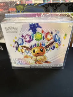 Pokemon Prismatic Evolutions ETB Elite Trainer Box - w/plastic case - Image 1