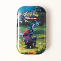 Pokemon Mega Evolution Ascended Heroes Mini Tin Zorua & Cramorant TCG Sealed - Image 2