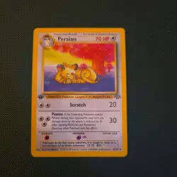 1st Edition Pokemon Jungle #42/64 Persian - Image 1
