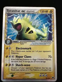 Tyranitar Ex Delta Species Holo Rare with Evolution Line Pokemon TCG and others - Image 2
