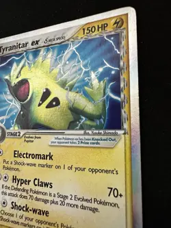 Tyranitar Ex Delta Species Holo Rare with Evolution Line Pokemon TCG and others - Image 3
