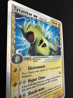 Tyranitar Ex Delta Species Holo Rare with Evolution Line Pokemon TCG and others - Image 4