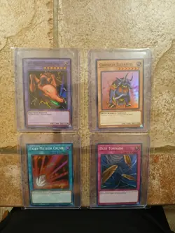 Yugioh 25th Anniversary Reprint Super Rare Lot ×4 MRD PSV Elefantis Dust Tornado - Image 1