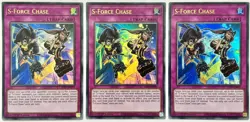 3 x LIOV-EN077 S-Force Chase - Ultra Rare 1st Edition Near Mint YuGiOh Cards - Image 1