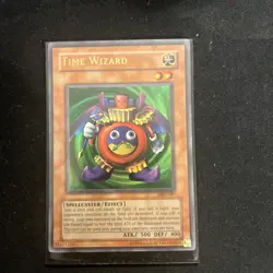 Yu-Gi-Oh! TCG Time Wizard Metal Raiders MRD-E065 Unlimited Ultra Rare - Image 1