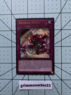 Yu-Gi-Oh! Dominus Purge Trap Maze of Muertos MZMU-EN125 1st Edition Konami - Image 1