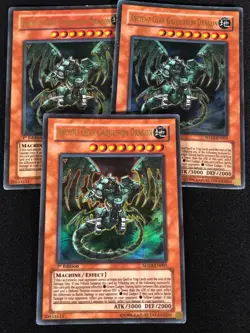Yugioh Ancient Gear Gadjiltron SD10-EN001 1st Ultra x3 (MP) - Image 1