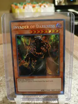 Yugioh Invader of Darkness IOC-EN111 Invasion of Chaos 25th Anniversary (LP) - Image 1