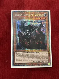 Blazing Cartesia, The Virtuous Yugioh 2022 DABL-EN011 Starlight Rare 1st EURO - Image 1