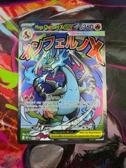 Pokemon Mega Charizard ex NM/M Promo 023 UPC ENGLISH MEGA EVOLUTION - Image 1