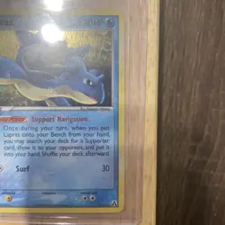 2006 Pokemon EX Legend Maker Lapras Reverse Holo #8/92 - Image 5