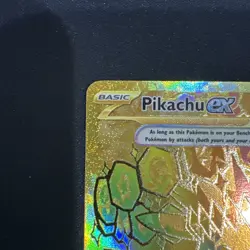 2025 Pokemon Prismatic Evolutions Pikachu Ex #179 Hyper Rare - Image 2