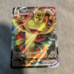 Pokemon Meowth VMAX Promo Full Art Holo 300 HP Sword & Shield SWSH005 - Image 1