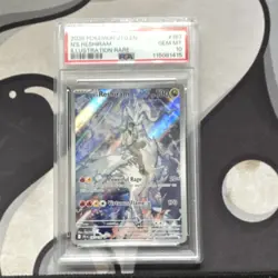 Pokemon N's Reshiram Illustration Rare Holo 167/159 PSA 10 2025 - Image 1