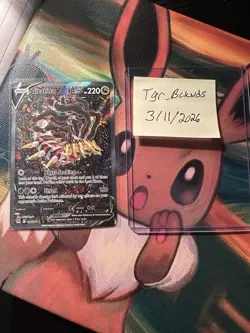 Pokemon Giratina V Alternate Full Art *NM* - Lost Origin 186/196 - Image 3