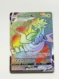 Dracozolt Vmax 210/203 Rainbow Holo Pokemon Evolving Skies English Near Mint - Image 3