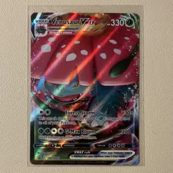 Pokemon Venusaur VMAX Full Art Promo Holo SWSH102 Sword & Shield 330 HP - Image 1