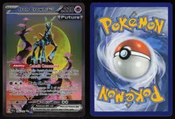 Iron Crown ex 206/162 Special Illustration Rare Temporal Forces Pokemon - Image 3