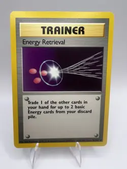 Pokemon TCG Energy Retrieval Base Set 81/102 Regular 1999-2000 Wizards Base Set - Image 1
