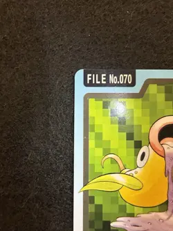 Pokemon Weepinbell #070 from Bandai Carddass Pocket Monsters in LP condition! - Image 3