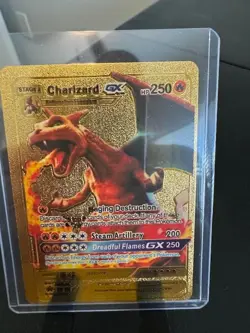 Pokemon Charizard GX HP250 Raging Destruction Gold Foil - Image 1