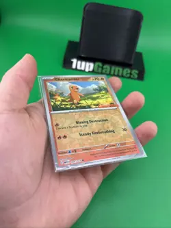 Charmander 004/165 GameStop STAMPED Promo Pokemon 151 Reverse Holo (NM) - Image 3