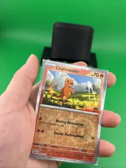 Charmander 004/165 GameStop STAMPED Promo Pokemon 151 Reverse Holo (NM) - Image 5