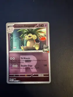 Pokemon TCG Team Rocket’s Exeggutor Ascended Heroes 078/217 Rocket Reverse H NM - Image 1