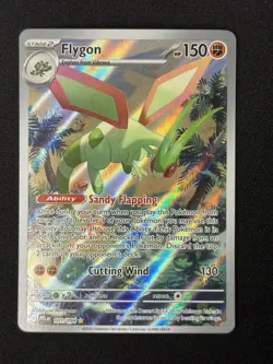Flygon Illustration Rare 101/094 Phantasmal Flames ME02 Pokemon 2025 NM - Image 1