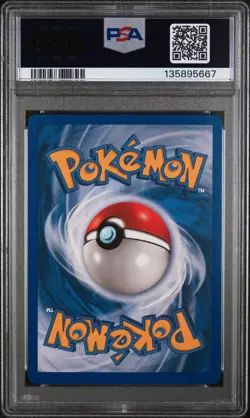 2002 POKEMON LEAGUE PROMO BLACK STAR #50 CELEBI PSA 8 - Image 2