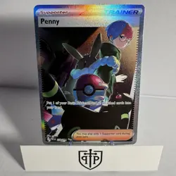 Pokemon TCG - Penny 239/091 Paldean Fates - Holo Special Illustration Rare - NM - Image 1