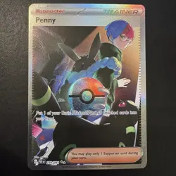 Pokemon TCG - Penny 239/091 Paldean Fates - Holo Special Illustration Rare - NM - Image 3