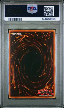 2007 YU-GI-OH! FOTB-FORCE OF THE BREAKER 1ST ED #EN008 VOLCANIC DOOMFIRE PSA 8 - Image 2