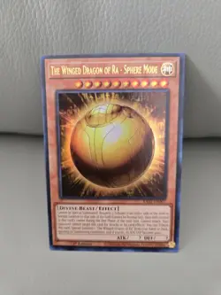 Yugioh The Winged Dragon of Ra - Sphere Mode Ultra Rare RA01-EN007 Near Mint - Image 1