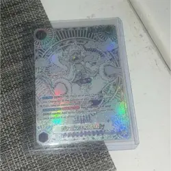 Bandai One Piece CCG Monkey D. Luffy Secret Rare Holo OP05-119 Awakening - Image 1