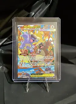 Pokemon Mega Kangaskhan EX 182/132 Full Art Holo Rare MEG Basic HP 300 Card - Image 1