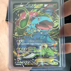 Venusaur EX Full Art Promo Holo Pokemon Card XY123 HP180 Jungle Hammer - Image 3